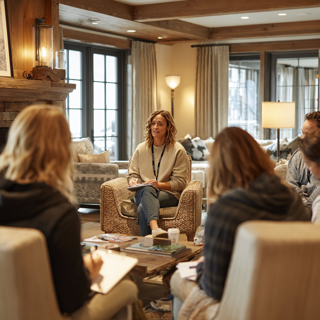 Supportive recovery learning environment at Alpine Recovery Lodge